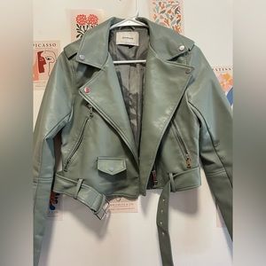 Leather Biker Jacket
